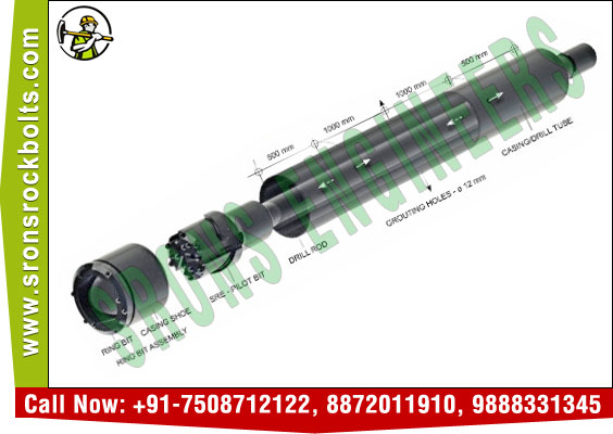 Forepoling Drilling System Manufacturers Exporters in India +91-7508712122 http://www.sronsrockbolts.com